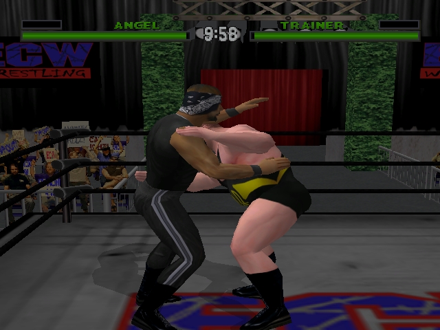 ECW Anarchy Rulz - Dreamcast game screenshot (2000) by Acclaim